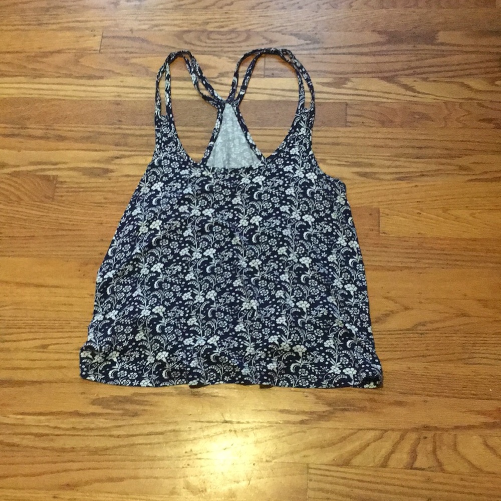 Summer floral tank top